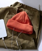 【WEB限定】【8色展開】ロールアップカラーニットビーニー