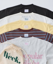 【KIDS】5枚セットアソートロゴロンTee【WEEKロンTee】
