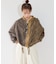 【etsinta】リメイクZIP柄シャツジャケット