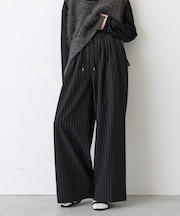 ∴【3サイズ展開/美シルエット】5タックワイドイージースラックス