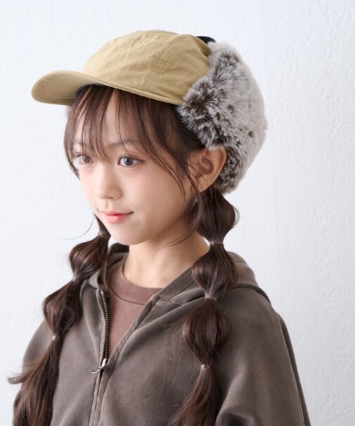 【KIDS】KIDSミリタリーフライトCAP