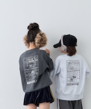 【KIDS】KIDS犬アソート柄スウェット