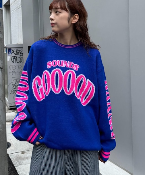 【S.G】GOOODBAAADニット