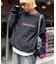 【S.G】襟リブプリントロゴロンTEE