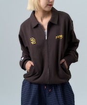 MLBChampion別注襟付ZIPカーデ
