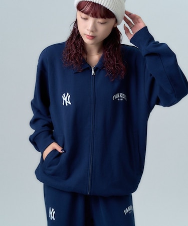 MLBChampion別注襟付ZIPカーデ