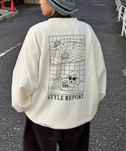 【UNISEX】DOG刺繍裏毛スウェット