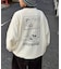 【UNISEX】DOG刺繍裏毛スウェット
