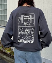 【UNISEX】DOG刺繍裏毛スウェット