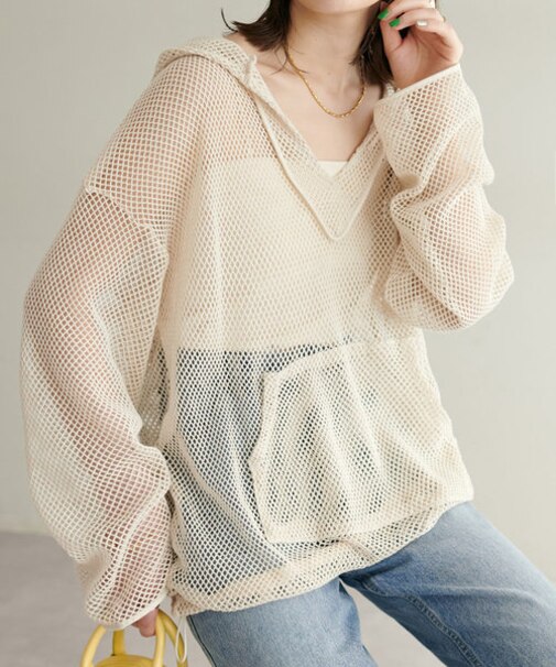 メッシュアノラック