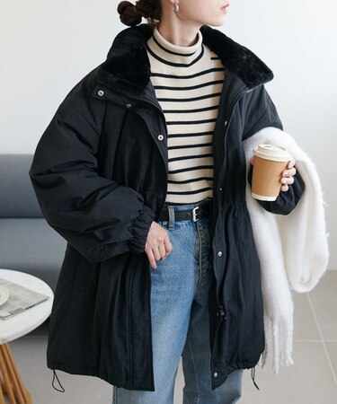 スタッフから大人気！】機能中綿ミリタリーコート｜ディスコートの通販 