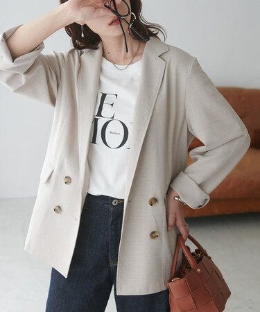 テックリネンシャツジャケット