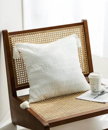 シャーリングクッションカバー45×45