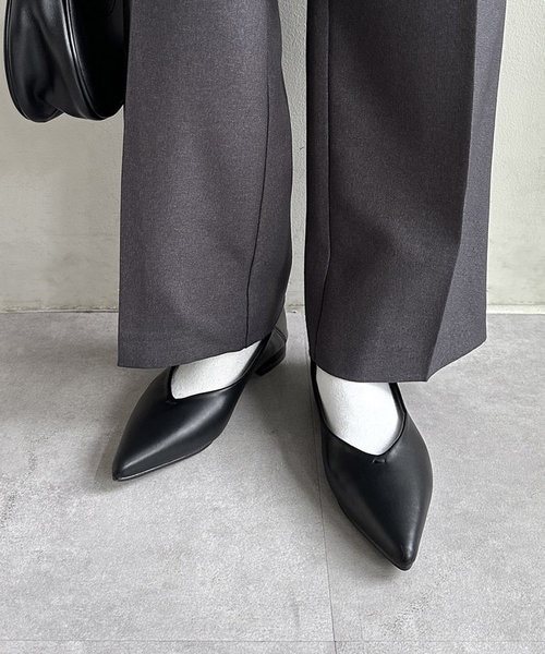 S～Lサイズ》ポインテッドトゥパンプス｜ディスコートの通販｜&mall