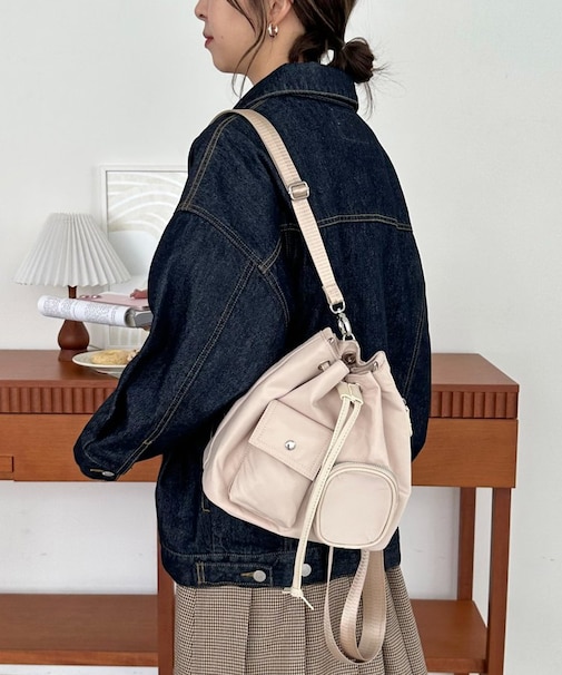 【自由自在な持ち方に◎】ユーティリティバッグ