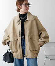 【ユニセックス/新色追加】エイジングA2ブルゾン