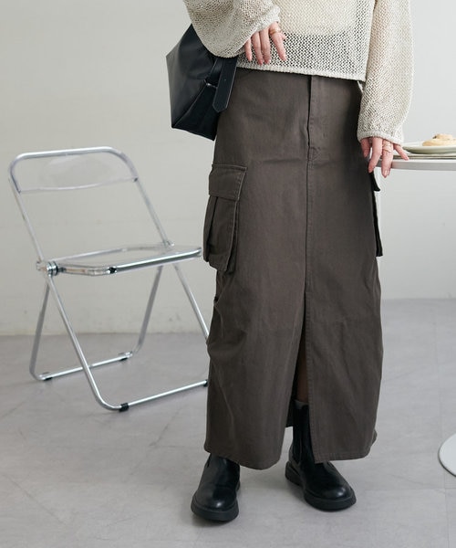 タグ付き極美品　24SS ENFOLD BOOTS-CUT PANTS タック Lands' End Women's High Rise Bi Stretch Pintuck Boot Cut