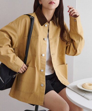 【ユニセックス】ヴィンテージ加工カバーオール