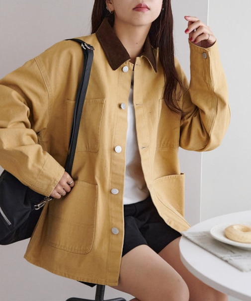 【ユニセックス】ヴィンテージ加工カバーオール