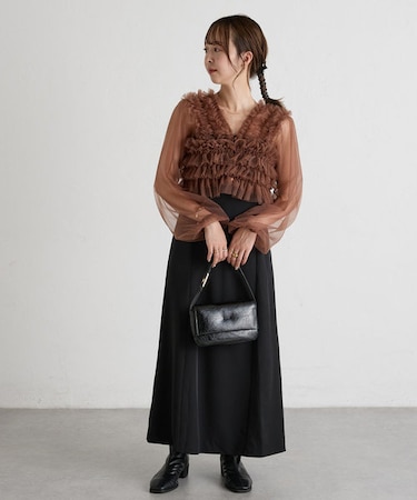 オケージョン】チュールセットキャミワンピース｜ディスコートの通販  