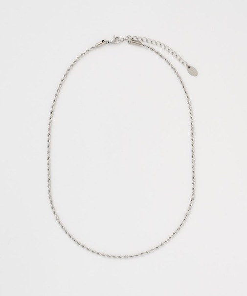 【GOLDY】ステンレスツイストチェーンネックレス