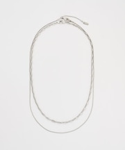 【GOLDY】スネークダブルチェーンSETネックレス