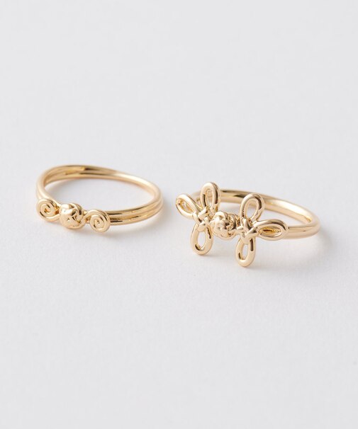 【GOLDY】チャイナ組紐モチーフリング