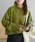 【WEB限定】モール糸ハイネックプルオーバー