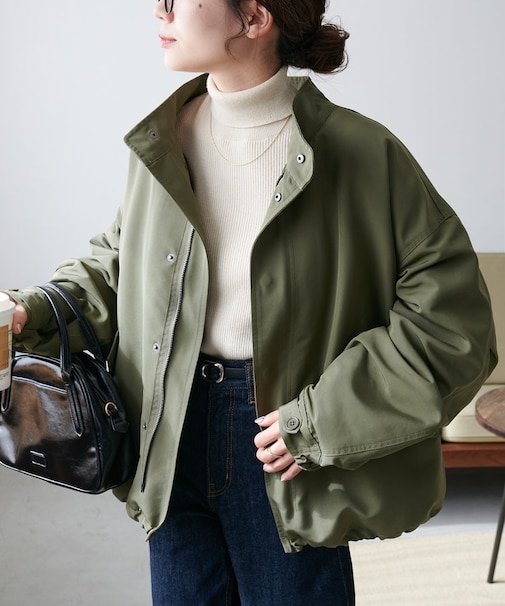 【ユニセックス】3WAYライナー付きショートモッズコート