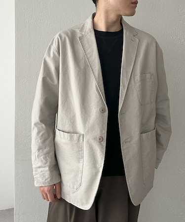 【ユニセックス】ミリタリーツイルワークジャケット