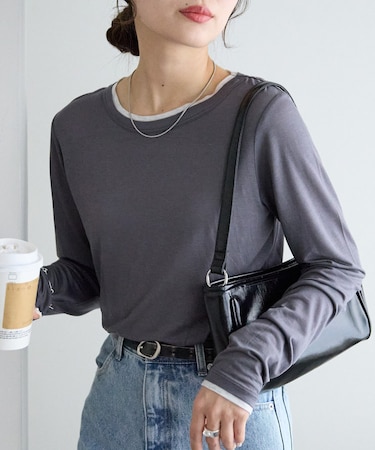 レイヤードロングスリーブ《WEB限定カラーあり》