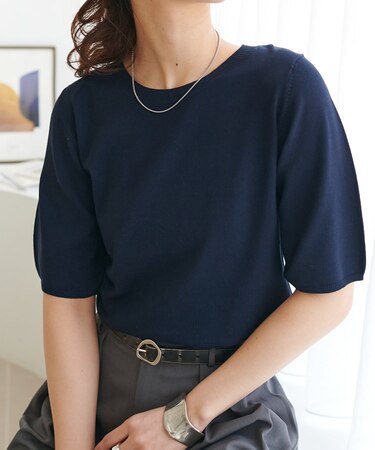 サラモチ半袖プルオーバー《WEB限定カラーあり》