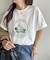 【ユニセックス】スーベニアモノクロモチーフTシャツ《WEB限定カラーあり》
