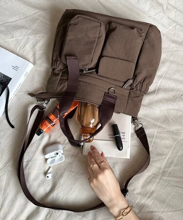 ユーティリティーパフィートートバッグ