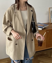【ユニセックス】テックリネンビッグシャツジャケット《WEB限定カラーあり》