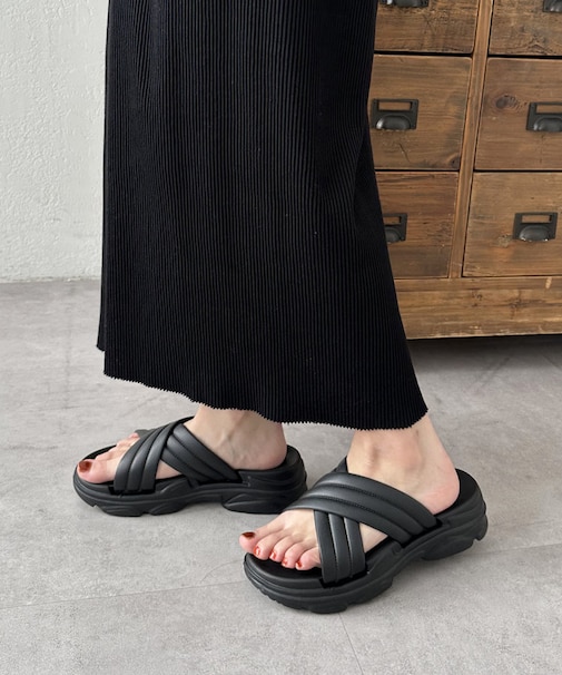 【軽量・プチプラ】EVAクロスサンダル