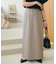 裾スリットナロースカ-ト《WEB限定カラーあり》