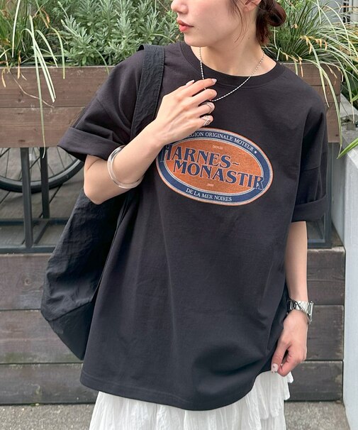 【ユニセックス】サークルロゴTシャツ