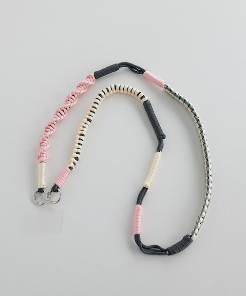 配色ロープストラップ