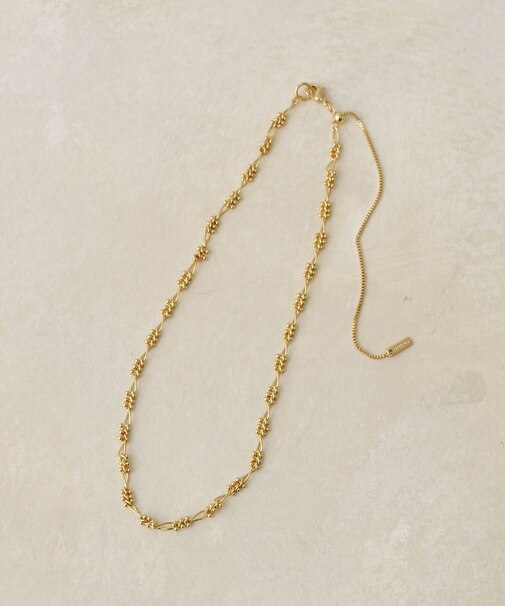 【GOLDY】ツブツブツイストネックレス