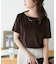 ベロア5分袖Tシャツ