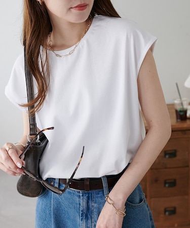 フレンチスリーブTシャツ