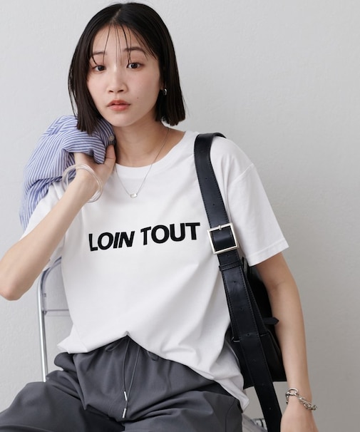 シンプルロゴTシャツ