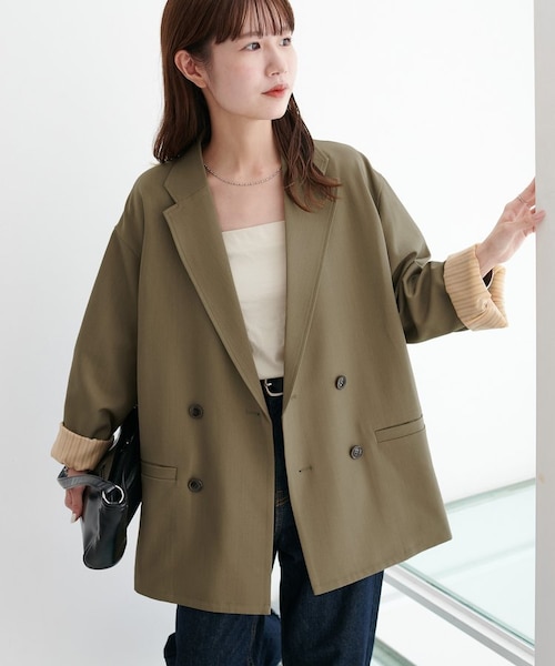 ユニセックス】Wブレストオーバージャケット｜ディスコートの通販