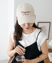 ウォッシュツイル刺繍CAP