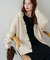 【WEB限定/ユニセックス】モヘアライクシャギーカーディガン
