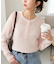 モヘアヘンリーネックプルオーバー