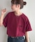 【ユニセックス】ピーチスキンハーフスリーブＴシャツ