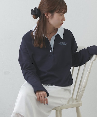 【umm.】ラガーシャツ