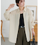 配色ストライプシャツ